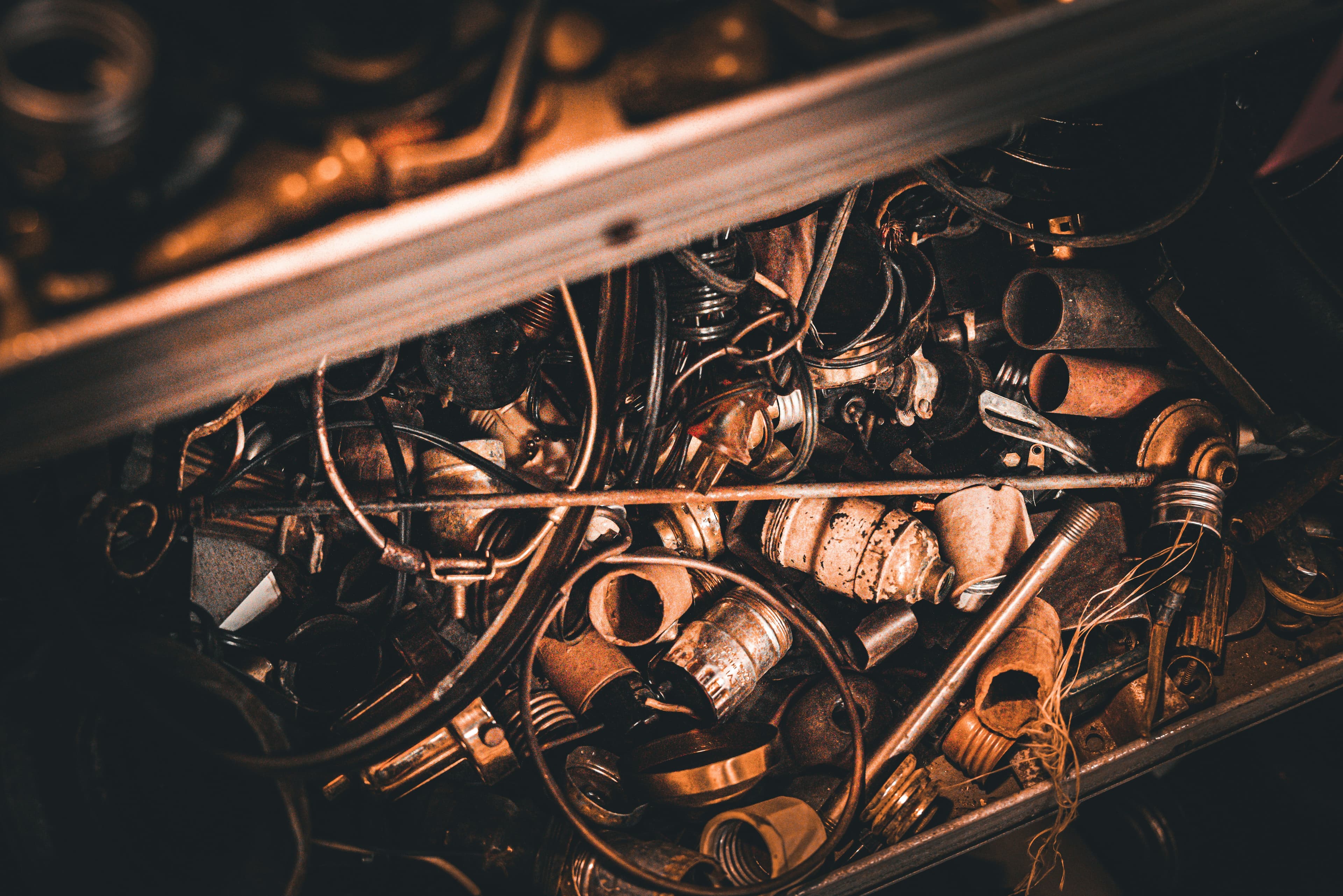 Steel containers loaded for export